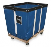 Heavy Duty Hamper Basket Truck with Sewn Liner