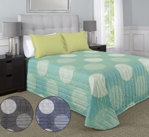 Circles Stripes Aqua + Colors