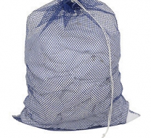 Mesh Laundry Bags w Drawcord