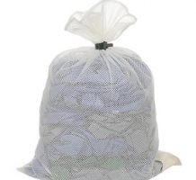 Mesh Laundry Bags w Dual Grip Rubber Closure