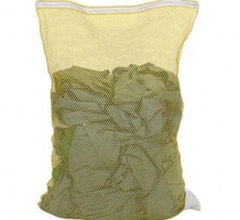 Mesh Laundry Bags w Nylon Zipper Closure